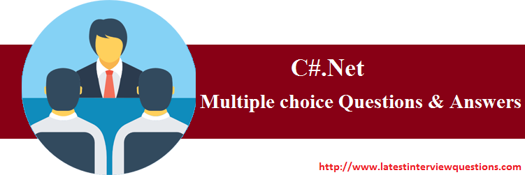 Multiple choice Questions on C#.Net