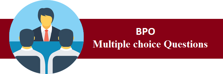 Objective Type Questions On BPO