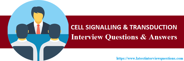 CELL SIGNALLING and TRANSDUCTION Questions