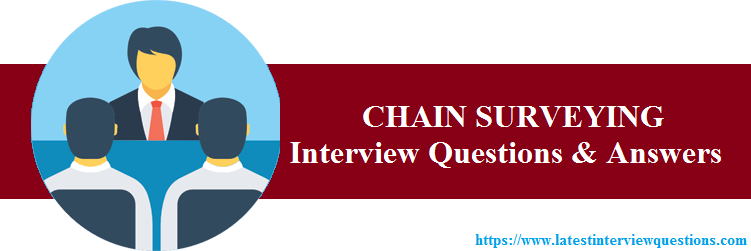 Interview Questions on CHAIN SURVEYING