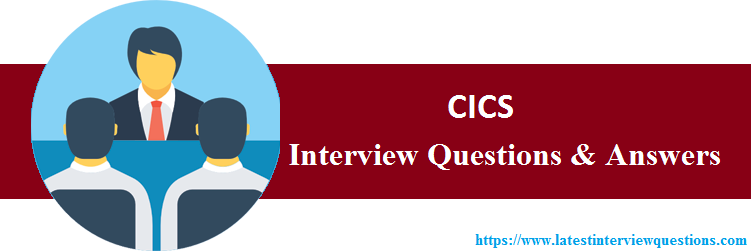 Interview Questions On CICS