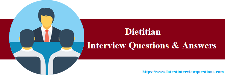 Interview Questions for Dietitian