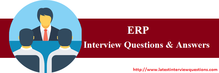 Interview questions on ERP