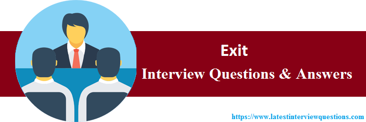 Interview Questions On Exit