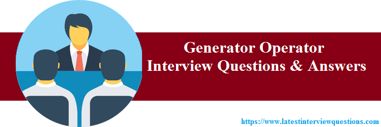 Interview Questions on Generator Operator