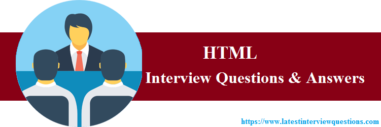 Interview Questions on HTML