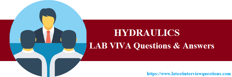 Interview Questions on HYDRAULICS
