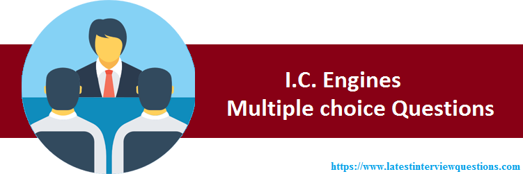 MCQs on IC Engines