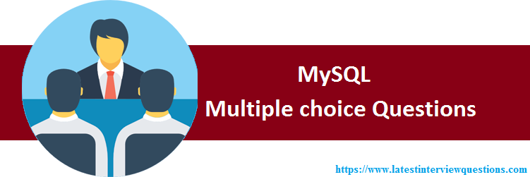 Multiple choice Questions on MySQL