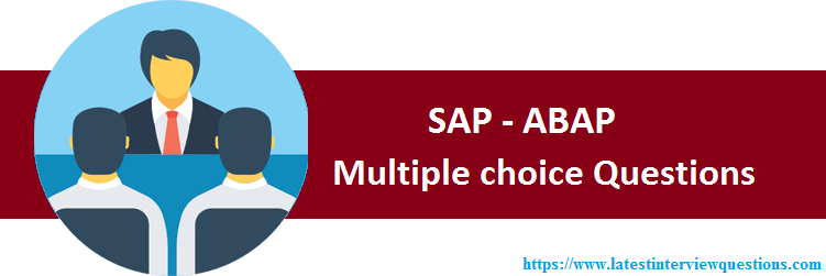 MCQs on SAP ABAP