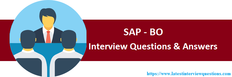 Interview Questions on SAP BO