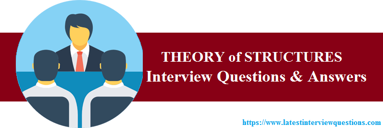 Interview Questions on THEORY of STRUCTURES