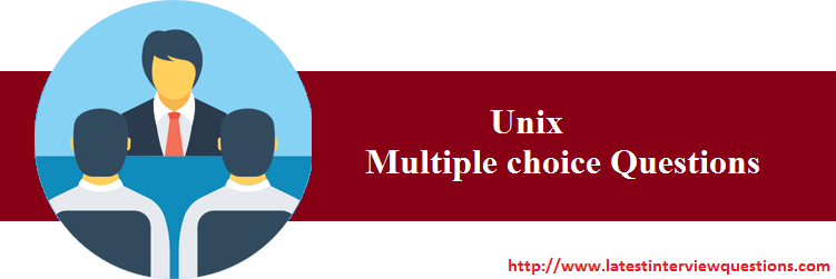 Multiple choice Questions on Unix